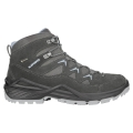 Lowa Hiking Shoes Sirkos Evo Mid GTX (waterproof) anthracite blue ladies